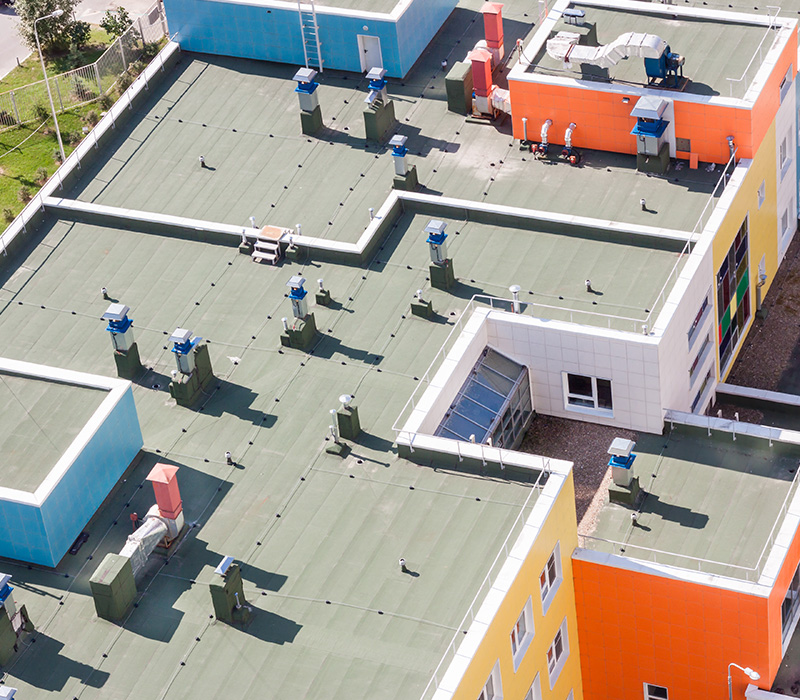 simple green house icon representing home six features of a house